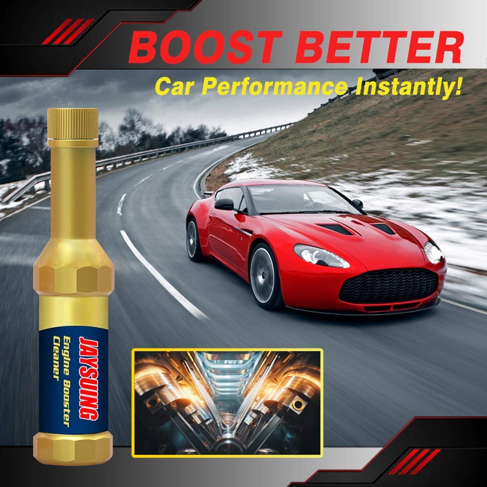 Fuel System Cleaner, Prevents Future Carbon Buildup, Reduces Emissions Engine Booster Gasoline Additives for Cars, Truck and Motorcycle (50ML, A) (50ML A)