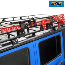 EAG Hi-Jack Bracket Mounting Kit for Roof Rack Compatible with 87-20 Wrangler YJ/TJ/JK/JL