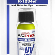 InterDynamics Certified AC Pro Car Air Conditioner Leak Detector Dye, UV Dye for R1234yf Refrigerant Systems, 1 Oz, CERTYF103-6