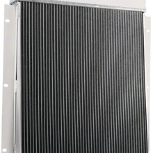 CoolingSky 55MM 3 Row Core Aluminum Radiator for 1947-1954 Chevrolet Trucks Pickup - Direct Replacement