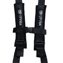 UTVMA 2 4-Point Harnesses w/ 2 RZR Seat Pass-Through and 1 Seat Belt Override Clip