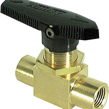 Allstar ALL48010 1/8" NPT Inlet/Outlet Manual Brake Shut-Off Valve