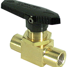 Allstar ALL48010 1/8" NPT Inlet/Outlet Manual Brake Shut-Off Valve