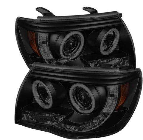 Spyder Auto 5079046 CCFL Halo Projector Headlights Black/Smoked