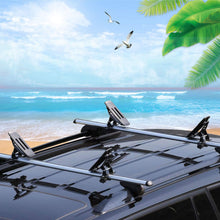 ASMSW Kayak Roof Rack Saddles Universal Canoe Boat Carrier 165 LB 4PCS Black, Includes 2×Tie Down Straps Top Mounted on Car SUV Crossbar Fit in Width Less Than 3-1/2 inch (9cm)