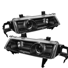 Spyder Auto 5010995 LED Halo Projector Headlights Black/Clear