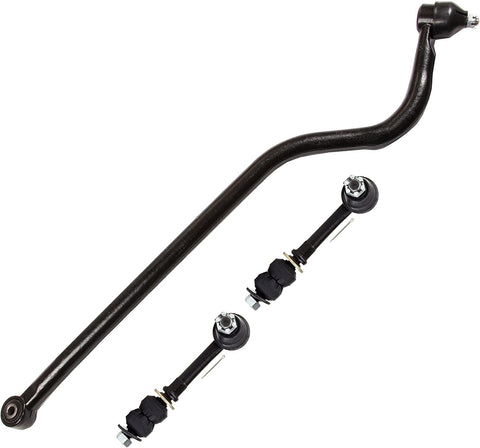 FEIPARTS 3 Pieces Suspension Parts Front Sway Bar End Links Front Track Bar 1995-1999 for Dodge Ram 1500 1995-1999 for Dodge Ram 2500 1995-1999 for Dodge Ram 3500
