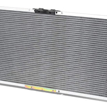 1880 Factory Style Aluminum Radiator Replacement for 97-04 Buick Park Avenue 3.8L AT/MT