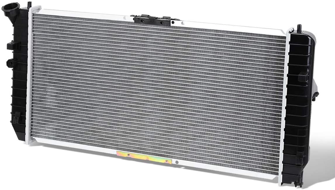 1880 Factory Style Aluminum Radiator Replacement for 97-04 Buick Park Avenue 3.8L AT/MT