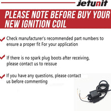 Jetunit Parts Outbroad Ignition Coil Assy For Yamaha 6R8-85570-00 6K8-85570-10-00 62E-85570-00-00