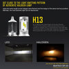 BEAMTECH H13 LED Headlight Bulb, 50W 6500K 8000Lumens Extremely Brigh (9008 Hi/Lo) CSP Chips Conversion Kit