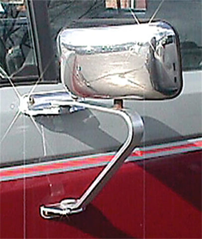 CIPA 11000 Custom Towing Mirror - Ford/Chevy, Single Universal Mirror