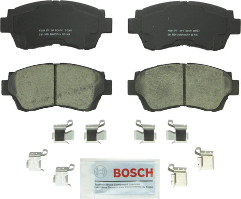 Bosch BC476 QuietCast Premium Ceramic Disc Brake Pad Set For Lexus: 1992-96 ES300, 1990-92 LS400, 1992-98 SC300; Toyota: 1995-97 Avalon, 1992-01 Camry, 1994-99 Celica, 1998-03 Sienna; Front