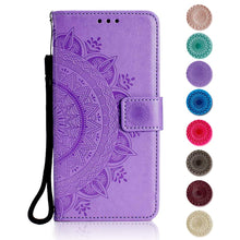 Huawei P Smart Case, The Grafu Leather Case, Premium Wallet Case with [Card Slots] [Kickstand Function] Flip Notebook Cover for Huawei P Smart, Purple