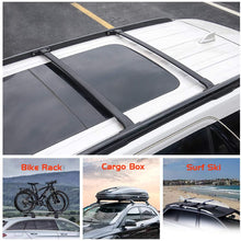 TUNTROL 2PCS Aluminium Roof Rack Cross Bars Fit for Ford Expedition 2018 2019 2020 2021 Cargo Carrier Black Rails