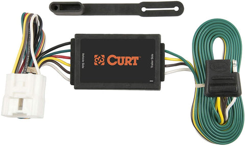 CURT 56107 Vehicle-Side Custom 4-Pin Trailer Wiring Harness for Select Toyota Highlander