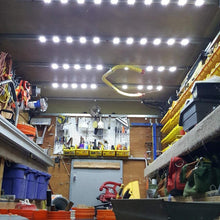 Ampper LED Ceiling Lights Kit for Van RV Boats Caravans Trailers Lorries Sprinter Ducato Transit VW LWB (10 Modules, White), 12V 40 LEDs Van Interior Light Kits