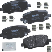 Bendix Premium Copper Free CFC1809 Ceramic Brake Pad (with Installation Hardware Rear)