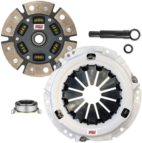 ClutchMaxPRO Performance Stage 3 Clutch Kit Compatible with Chevy Nova, Geo Prizm, Toyota Corolla MR-2 Paseo Tercel 3EE 5EFE 4ALC 4AFE 4AGE