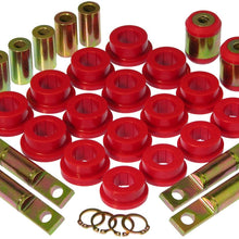 Prothane 8-318 Red Rear Upper and Lower Control Arm Bushing Kit