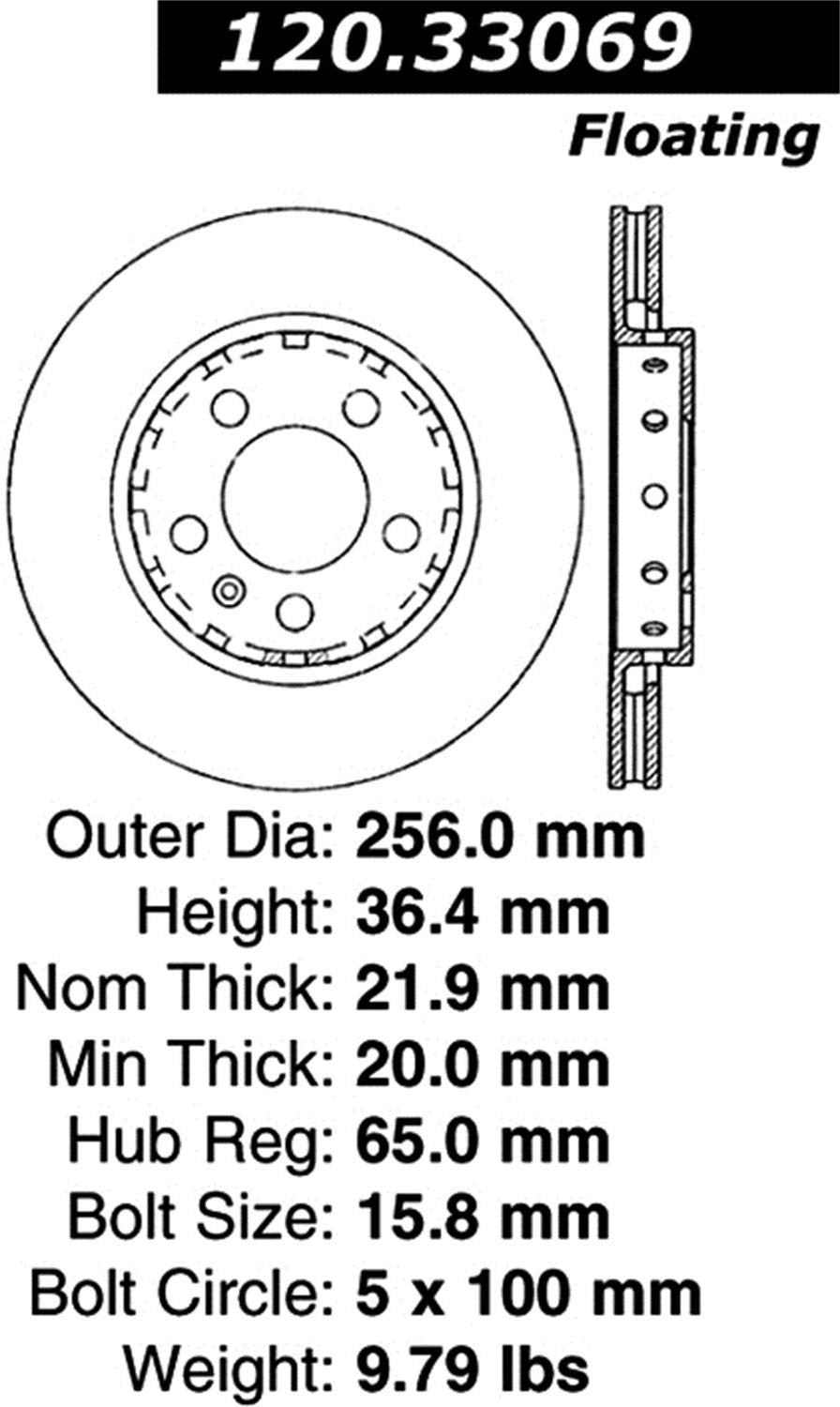 Stoptech 127.33069L Auto Part