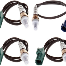 Oxygen Sensor,ECCPP 13675 SG1306 2 Upstream + 2 Downstream for 2003-2004 Infiniti M45 Nissan 350Z 2002-2006 Infiniti Q45 2003-2005 Infiniti FX45