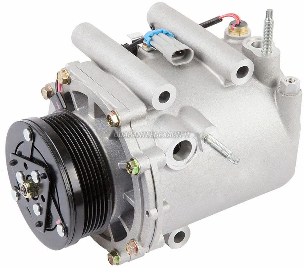 AC Compressor & A/C Clutch For Chevy Venture Pontiac Montana Olds Silhouette 2001-2005 w/ 3.4L V6 & Rear AC - BuyAutoParts 60-00984NA NEW