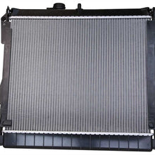 AutoShack RK1499 22.8in. Complete Radiator Replacement for 2009-2012 Chevrolet Colorado GMC Canyon 2006-2010 Hummer H3 3.5L 3.7L 5.3L