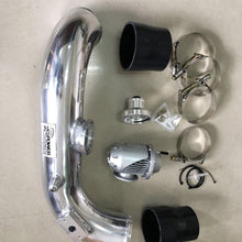 CHARGE PIPE KIT w/SSQV SILVER BLOW OFF for BMW N54 E82 E91 E93 135 335Xi