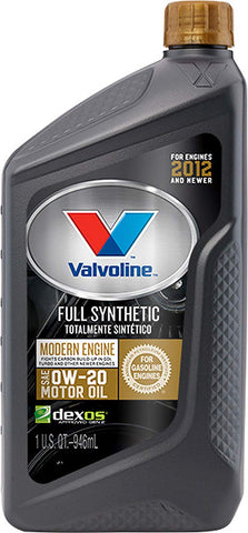 Valvoline Modern Engine SAE 0W-20 Synthetic Motor Oil 1 QT