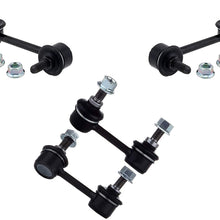 4 Pc Rear & Front Suspension Sway Bar link Kit for Acura CL Acura TL Honda Accord