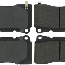 StopTech 308.10010 Street Brake Pads; Front, Rear with Shims
