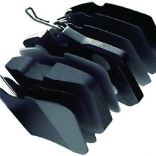 TRW Black TPC0853 Premium Ceramic Front Disc Brake Pad Set for select Mercedes-Benz C, E and S-class, and Chrysler Crossfire model