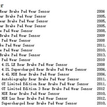 JSD AUTO PARTS OE Quality Rear Brake Pad Wear Sensor for LR3 LR4 Range Rover Sport SOE000025