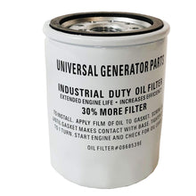 Universal Long Life Oil Filter Replacement for 070185E and 070185ES (Single Filter) Generator Parts