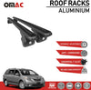Roof Racks Lockable Cross Bars Carrier Cargo Racks Rail Aluminium Black Set 2 Pcs. for Toyota Sienna XL30 2011-2021 with TUV CERT