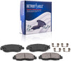 Detroit Axle - Front Ceramic Brake Pads w/Hardware Kit for Acura CL & Honda Accord CHECK VEHICLE FITMENT TOOL