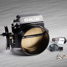 92mm Aluminum Throttle body + TPS IAC Throttle Position Sensor For LSX LS LS1 LS2 LS7 Black