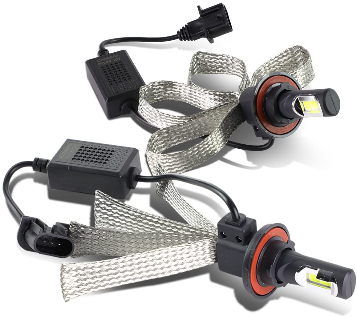 DNA Motoring HID-LED-LB-H13-HL Pair of LED Light Bulbs (High + Low Beam)