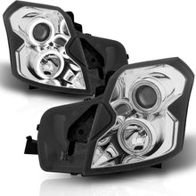 AmeriLite Projector Headlights Chrome (CCFL Halo) for Cadillac CTS - Passenger and Driver Side