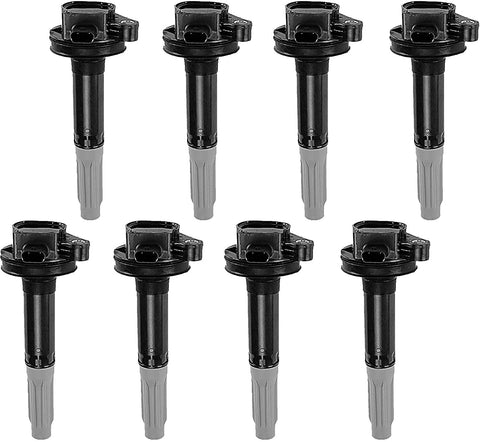 A-Premium Ignition Coil Pack Compatible with Ford F-150 Mustang 2016-2018 V8 5.0L 8-PC