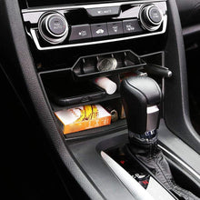 Salusy Car Interior Central Console Storage Box Organizer with a USB Extension Cable Compatible with Honda Civic Sedan 2016 2017 2018 2019