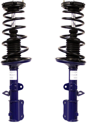 Pair Set of 2 Rear Monroe Strut & Coil Spring Kit For Chevy Prizm Toyota Corolla