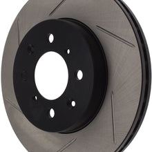 StopTech 126.40021SR Front Right Sport Slotted Brake Rotor