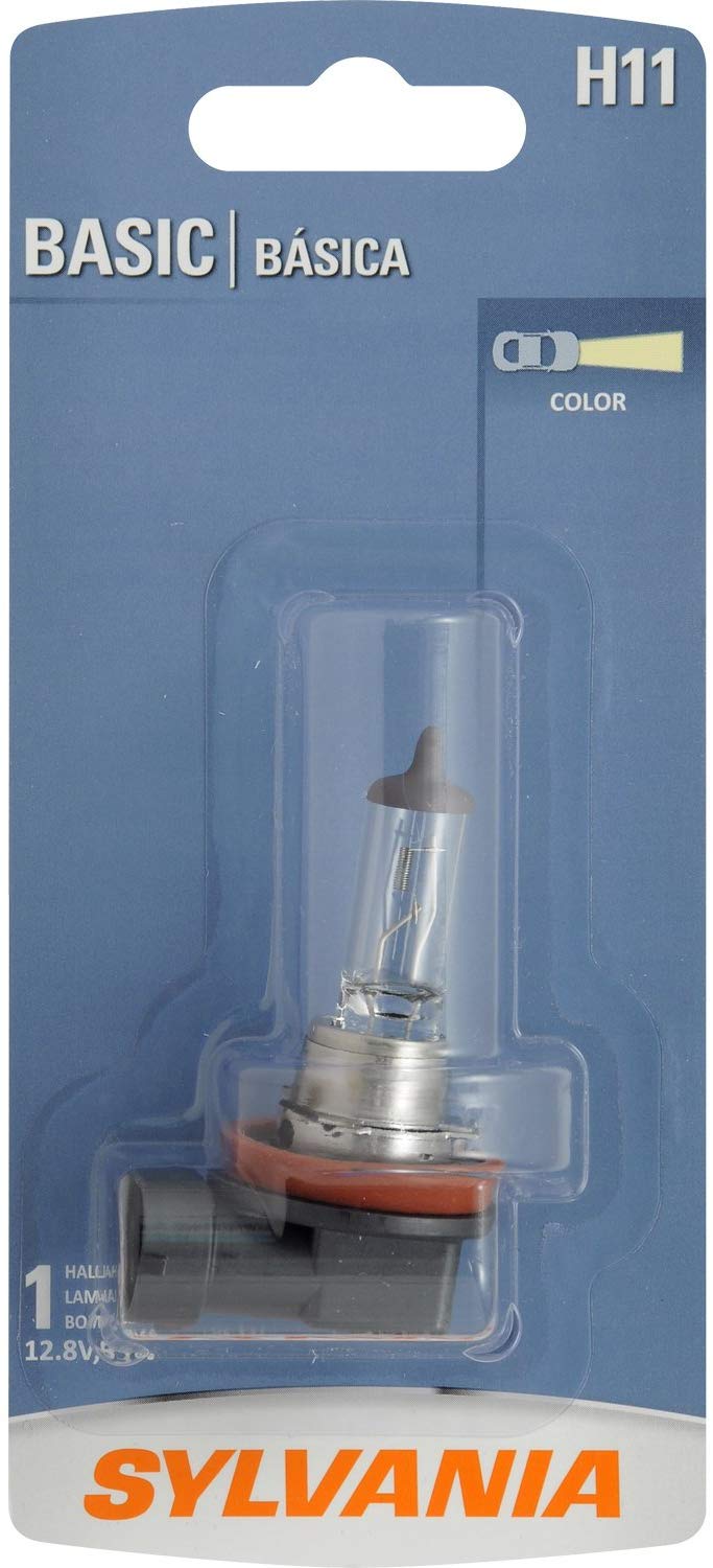 SYLVANIA H11 Basic Halogen Headlight Bulb, (Contains 1 Bulb)