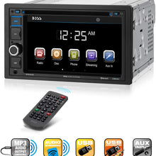 BOSS Audio Systems BV9386NV Car GPS Navigation - Double Din, Bluetooth Audio and Hands-Free Calling, 6.2 Inch Touchscreen LCD, MP3, CD, DVD Player, USB, SD, AUX-A/V Inputs, AM/FM Radio Receiver