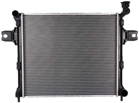 OCPTY Auto Parts Radiator Replacement for 2005 2006 2007 2008 2009 2010 for Jeep Grand Cherokee 3.7L Laredo CU2839 Aluminum Radiator