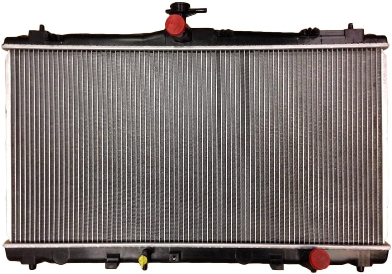 Rareelectrical NEW RADIATOR ASSEMBLY COMPATIBLE WITH 2013 LEXUS ES300H 2.5L L4 2494CC 152 CID 16400-31850 13338 16400-31850 16400-36260 LX3010148