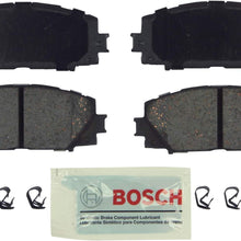Bosch BE1184 Blue Disc Brake Pad Set for Toyota: 2012-15 Prius C, 2007-15 Yaris - FRONT