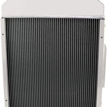 OzCoolingParts New Designs 396352R91 International Tractor Radiator, 5 Row Core Aluminum Radiator for Case IH 666 686 706 756 2706 2756 65427C1